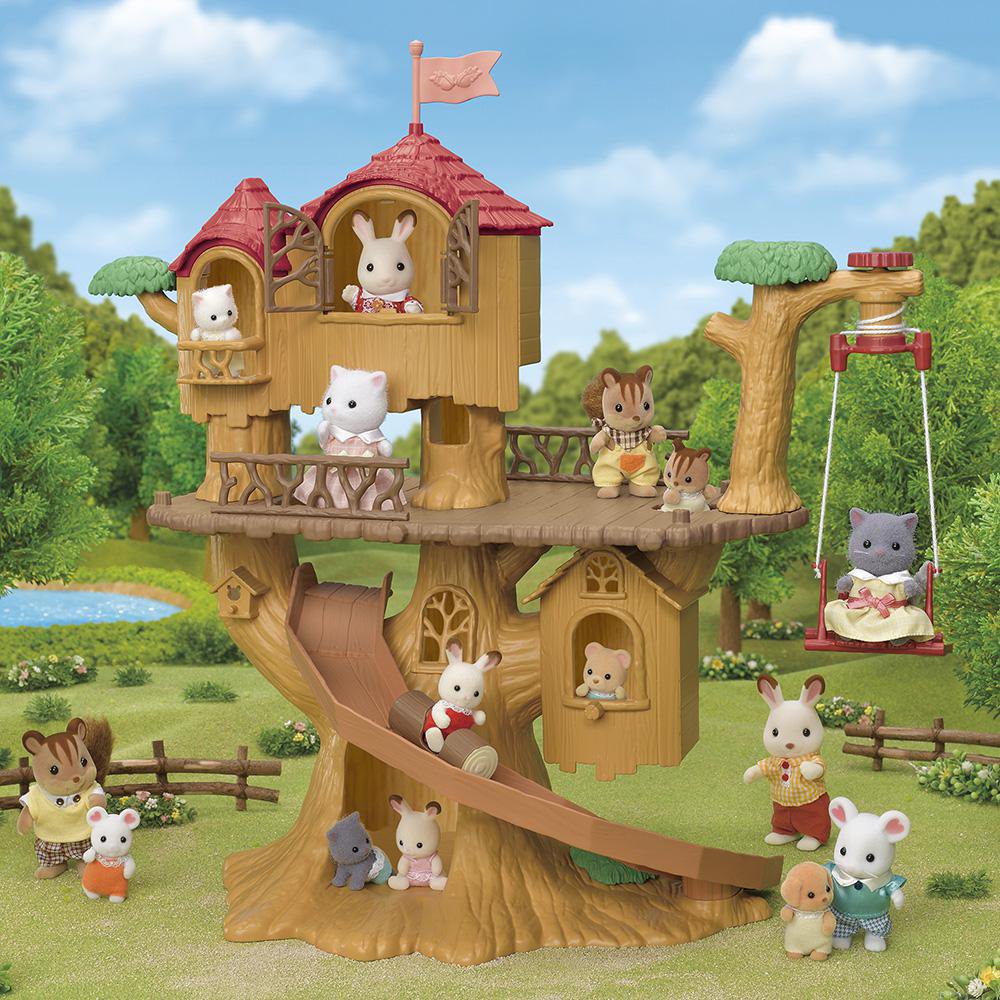 Casa Sylvanian Families Árbol de las Aventuras Sylvanian Families La Casa del Árbol de las…