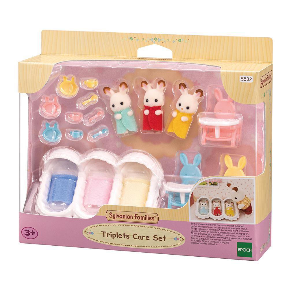 Set de Juego Sylvanian Families Habitación de los Trillizos Sylvanian Families Habitación…