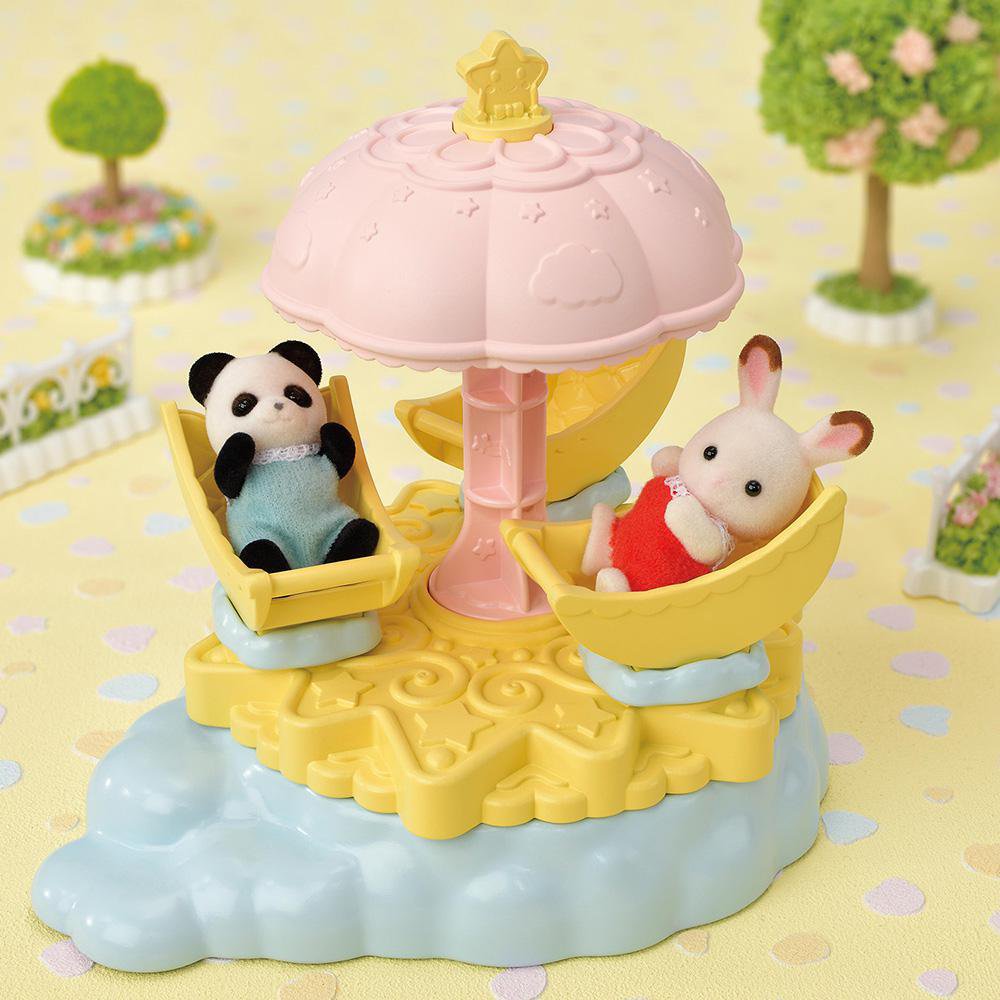 Set de Juego Sylvanian Families Carrusel de las Estrellas Sylvanian Families Carrusel con…