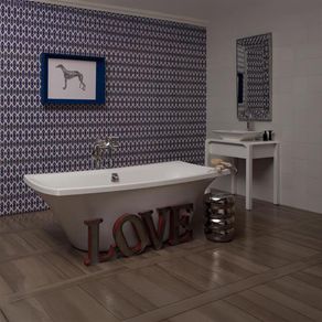 Azulejo Dots Rombo Deco Primera 20X20 Cm - Interceramic