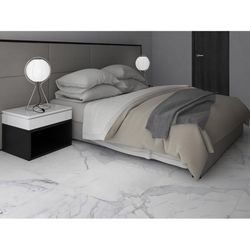 Caja De Piso Cerámico Pokhara Delhi Pulido Blanco 60X60 Cm  - Interceramic