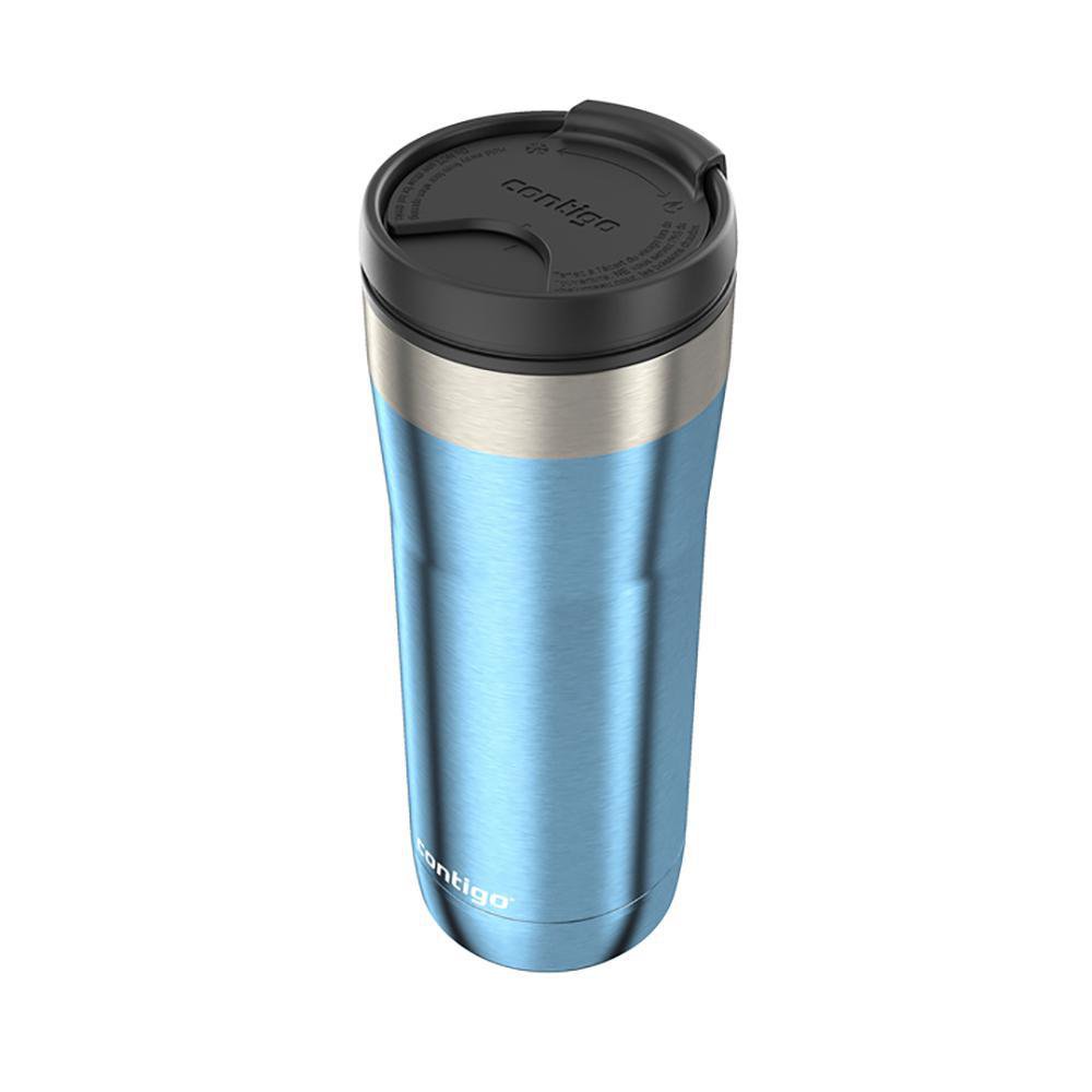 Termo de 709 ml de Acero Inoxidable con Boquilla Dual Color Azul