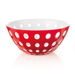 Bowl Le Murrine Blanco Y Rojo De 8.6 Plg - Guzzini