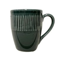 Mug De Porcelana Verde - Niu Haus