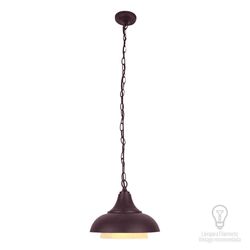Farol Tipo Campana Bronce De 60W - Tecnolite