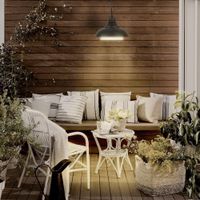 Farol Tipo Campana Bronce De 60W - Tecnolite