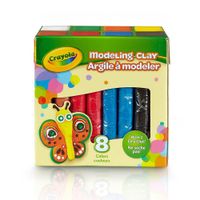 Caja De Barras Jumbo De Plasticina 8 Colores - Crayola