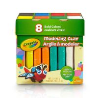 Caja De Barras Jumbo De Plasticina 8 Colores - Crayola