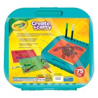 Set De Accesorios Para Pintar Portátil Azul 75 Pzas - Crayola