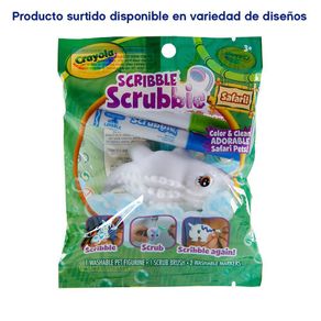Set De Mascota Scribble Scrubbie - Crayola