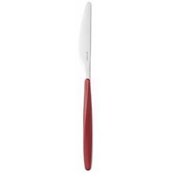 Cuchillo Fusión De Acero Inoxidable Rojo Y Plateado - Guzzini