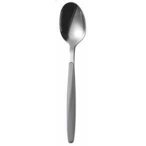 Cuchara Para Té De Acero Inoxidable Fusión Gris Y Plateado - Guzzini