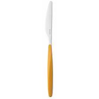 Cuchillo Fusión De Acero Inoxidable Ocre Y Plateado - Guzzini