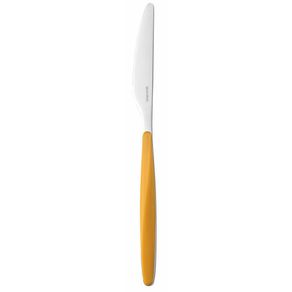 Cuchillo Fusión De Acero Inoxidable Ocre Y Plateado - Guzzini