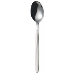 Cuchara Fusión De Acero Inoxidable Blanco Y Plateado - Guzzini