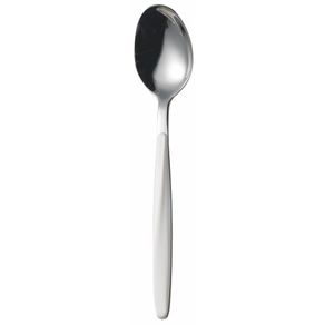 Cuchara Fusión De Acero Inoxidable Blanco Y Plateado - Guzzini