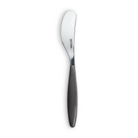 Cuchillo Para Mantequilla De Acero Inoxidable Gris Y Plateado - Guzzini