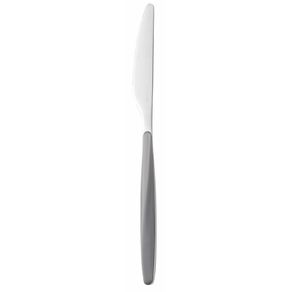 Cuchillo Fusión De Acero Inoxidable Gris Y Plateado - Guzzini