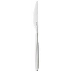 Cuchillo Fusión De Acero Inoxidable Blanco Y Plateado - Guzzini