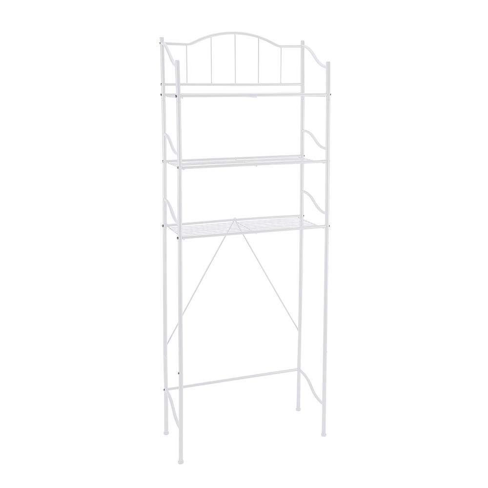 Organizador para Sanitario de 3 Niveles Blanco 60 x 25 x 167 cm