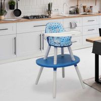 Silla Para Comer Bistro 2 En 1 Azul - Prinsel