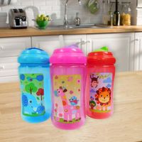 Vaso Con Pajilla Diseños Surtidos - Infantec
