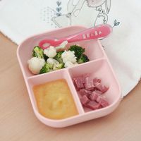 Set De 2 Pzas Plato De Succión Y Cuchara Para Niña - Beaba