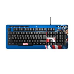 Teclado Diseño Marvel Capitán América - Xtech