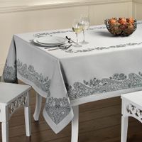 Mantel Rectangular Gris - Varios Tamaños