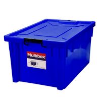Caja De Plástico Con Clip - Multibox Varios Colores
