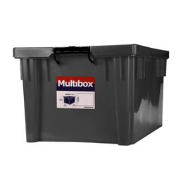 Caja De Plástico Con Clip - Multibox Varios Colores