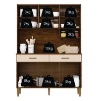 Gabinete Modular Para Cocina 39 x 130 x 186 cm - Z