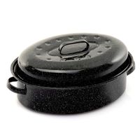 Asador Ovalado Negro - Cinsa
