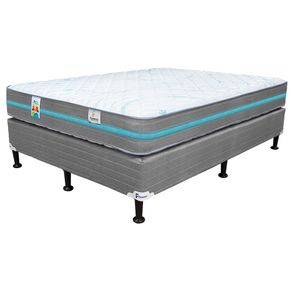 Set De Cama Colchón + Base Spa Ortopédico - Facenco Varios Tamaños