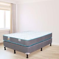 Set De Cama Colchón + Base Spa Ortopédico - Facenco Varios Tamaños