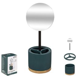 Espejo Con Organizador Azul Oscuro - 5 Five Simply Smart