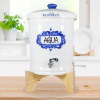 Ecofiltro Cerámico Azul Y Blanco - Ecofiltro