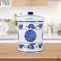 Ecofiltro Cerámico Diseño Flores Azules - Ecofiltro