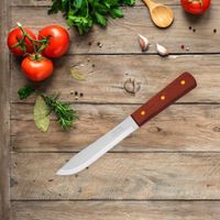 Cuchillo Cebollero Mango De Madera 6 Plg - Pretul