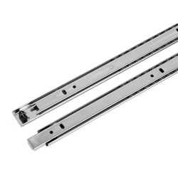 Set De Rieles De Acero Para Gaveta 2.5 X 30 Cm 2 Pzas - Hermex