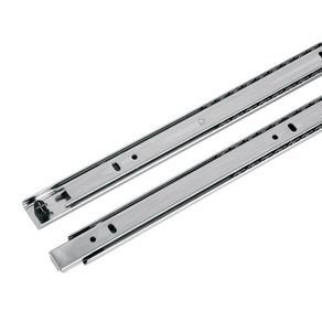 Set De Rieles De Acero Para Gaveta 2.5 X 30 Cm 2 Pzas - Hermex