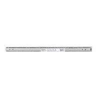 Set De Rieles De Acero Para Gaveta 2.5 X 50 Cm 2 Pzas - Hermex