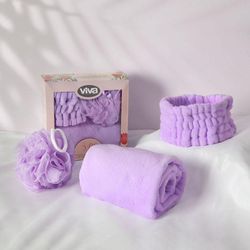 Set 3 Pcs Para Baño Varios Colores - Viva