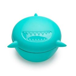 Recipiente Para Snack De Silicón Diseño Tiburón - Melli Baby