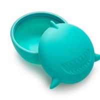 Recipiente Para Snack De Silicón Diseño Tiburón - Melli Baby