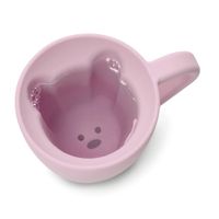 Taza De Silicón Rosado Diseño Oso 200 Ml - Melli Baby