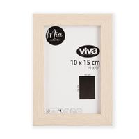 Marco Para Fotografía Madera Clara 10 X 15 Cm - Viva