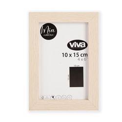 Marco Para Fotografía Madera Clara 10 X 15 Cm - Viva