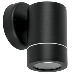Lámpara De Pared Para Exterior Negro 1 Spot - Volteck