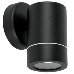 Lámpara De Pared Para Exterior Negro 1 Spot - Volteck